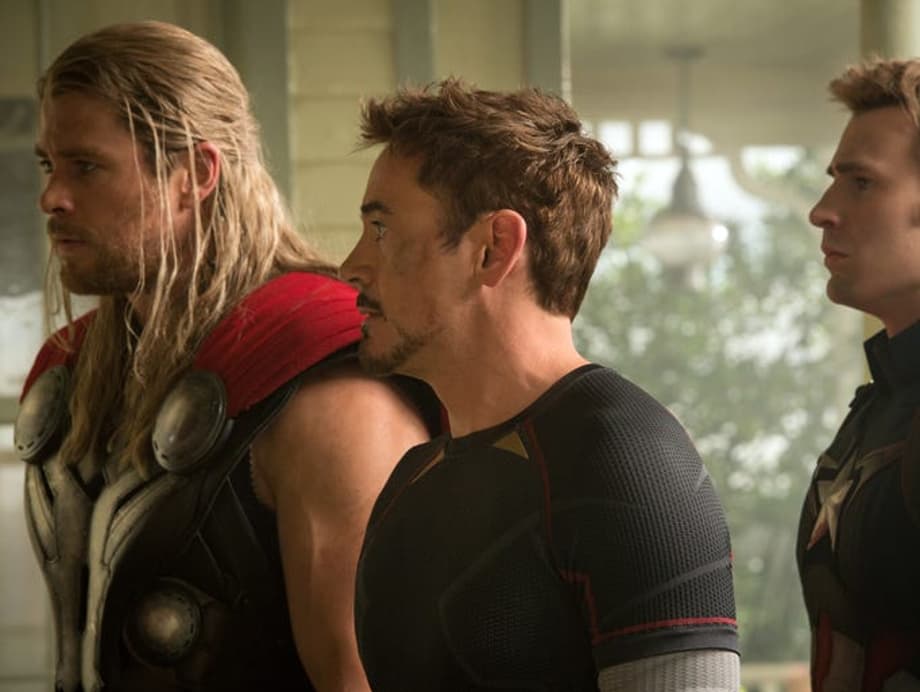 Thor (Chris Hemsworth), Tony Stark/Iron Man (Robert