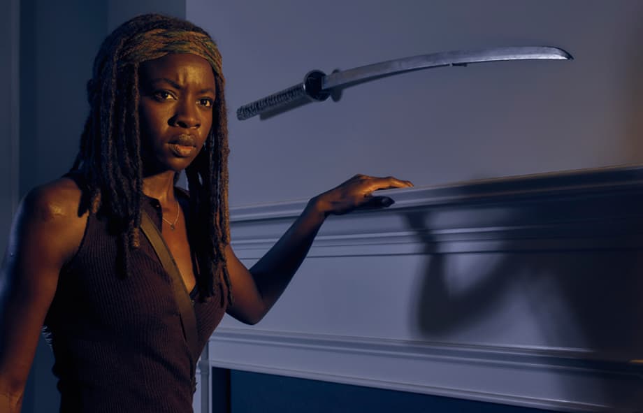 Danai Gurira as Michonne - The Walking Dead _ Season 6, Gallery - Photo Credit: Frank Ockenfels 3/AMC