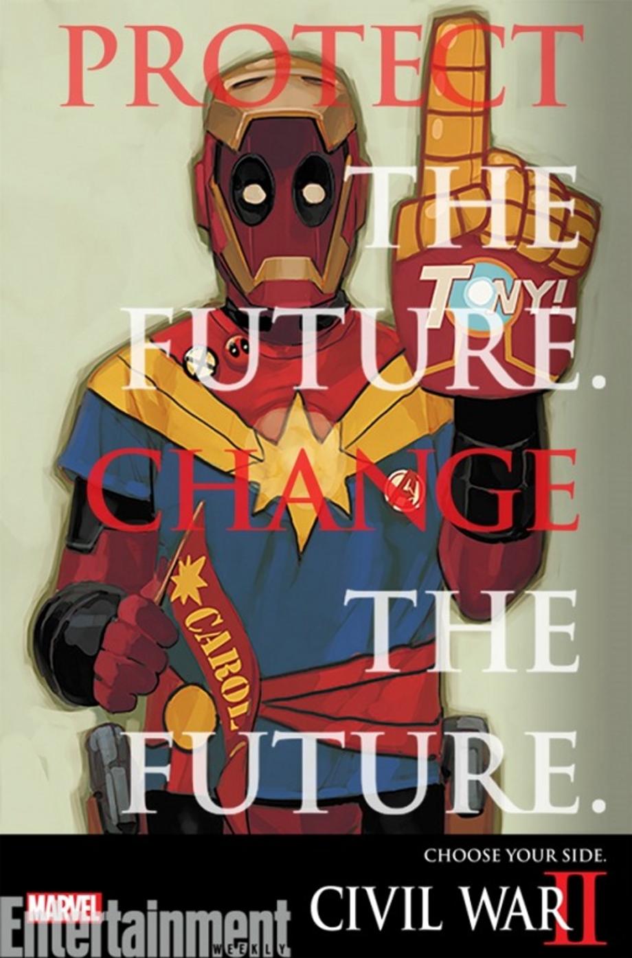 COMICS: DEADPOOL Picks Both Sides In CIVIL WAR II