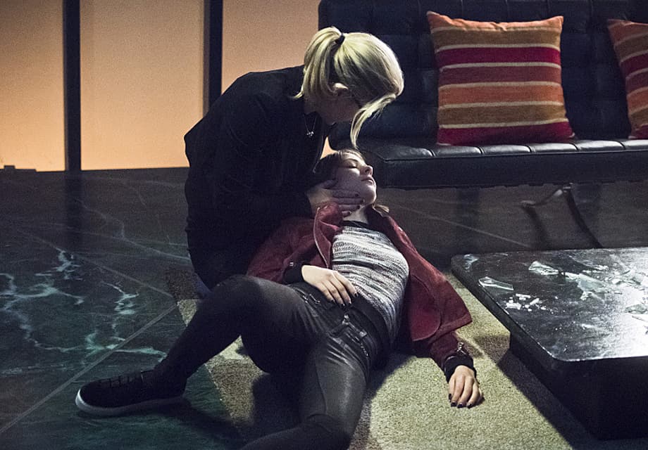 Emily Kinney Bug-eyed Bandit Arrow