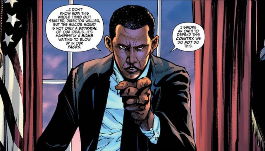 COMICS: President Obama Stars In SUICIDE SQUAD: REBIRTH #1