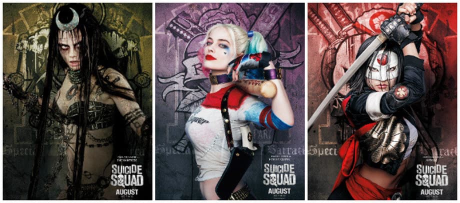 11 New SUICIDE SQUAD Character Posters