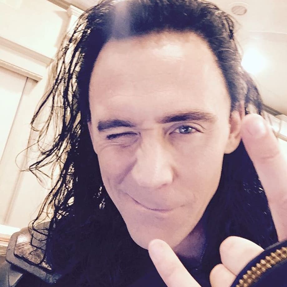 Tom Hiddleston first day as Loki on Thor: Ragnarok