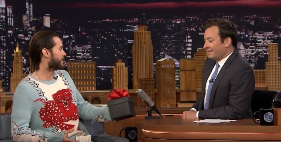 Jared Leto Can't Seem To Kick The Habit Of Giving Out &quot;Joker-Gifts&quot;