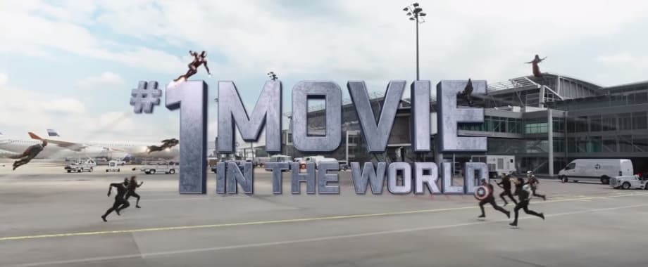CAPTAIN AMERICA: CIVIL WAR '#1 Movie In The World' TV Spot Released