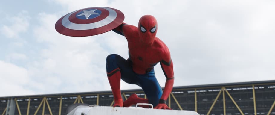 A classic take on Spider-Man's costume in Captain America: Civil War