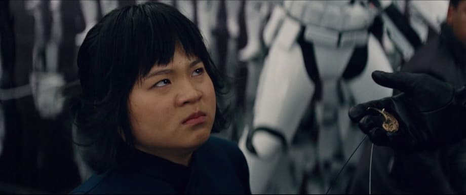 STAR WARS: THE LAST JEDI Deleted Scene Released Which Features Rose Biting Back At Hux