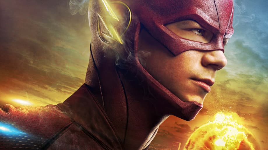 THE FLASH Star Grant Gustin Had To Glue Mask To Face