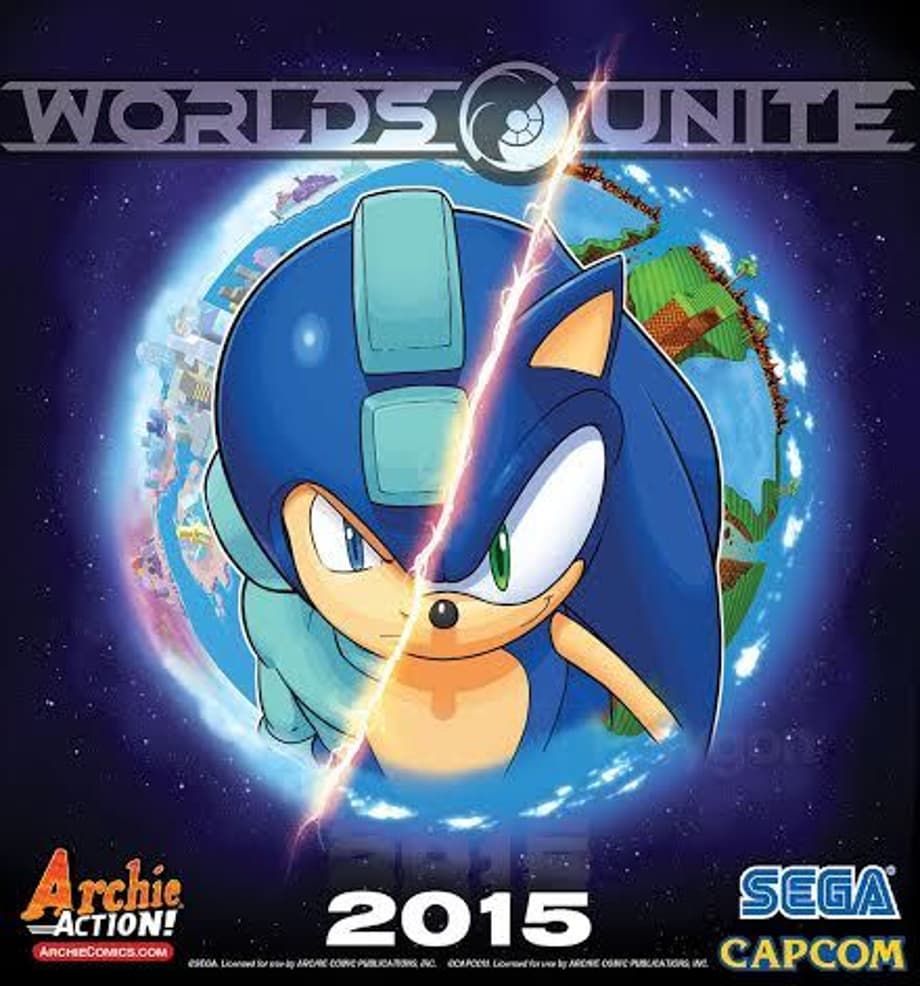 SONIC/ MEGA MAN 'Worlds Unite' Crossover Announced