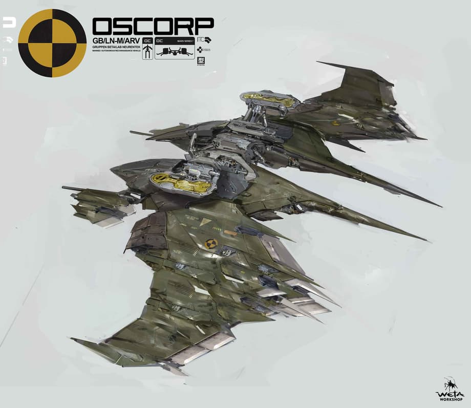 Green Goblin Glider - Artist: Long Ouyang