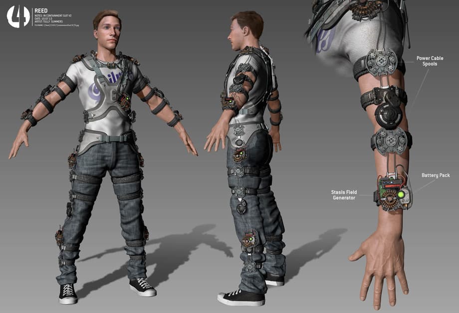 A more low tech, home made version as Reed was supposed to build this while in hiding.