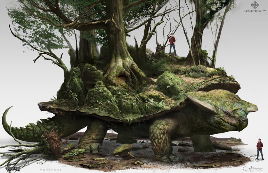 Detective Pikachu-Colossal Torterra