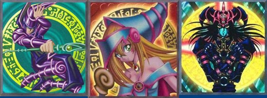 New Image From Yu-Gi-Oh King? Shows New Designs For Blue Eyes White Dragon And Dark Magician