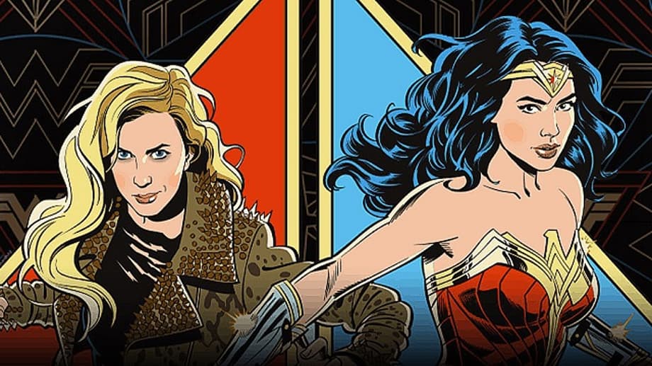 WONDER WOMAN 1984 Promo Art Makes Good Use Of The Movie's Cheesy 80s Aesthetic