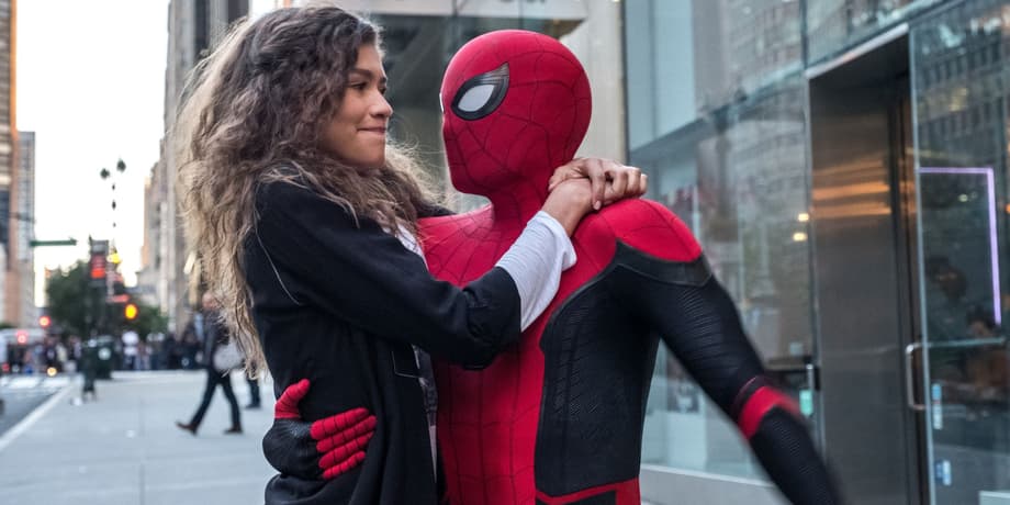 Zendaya-and-Tom-Holland-in-Spider-Man-Far-From-Home