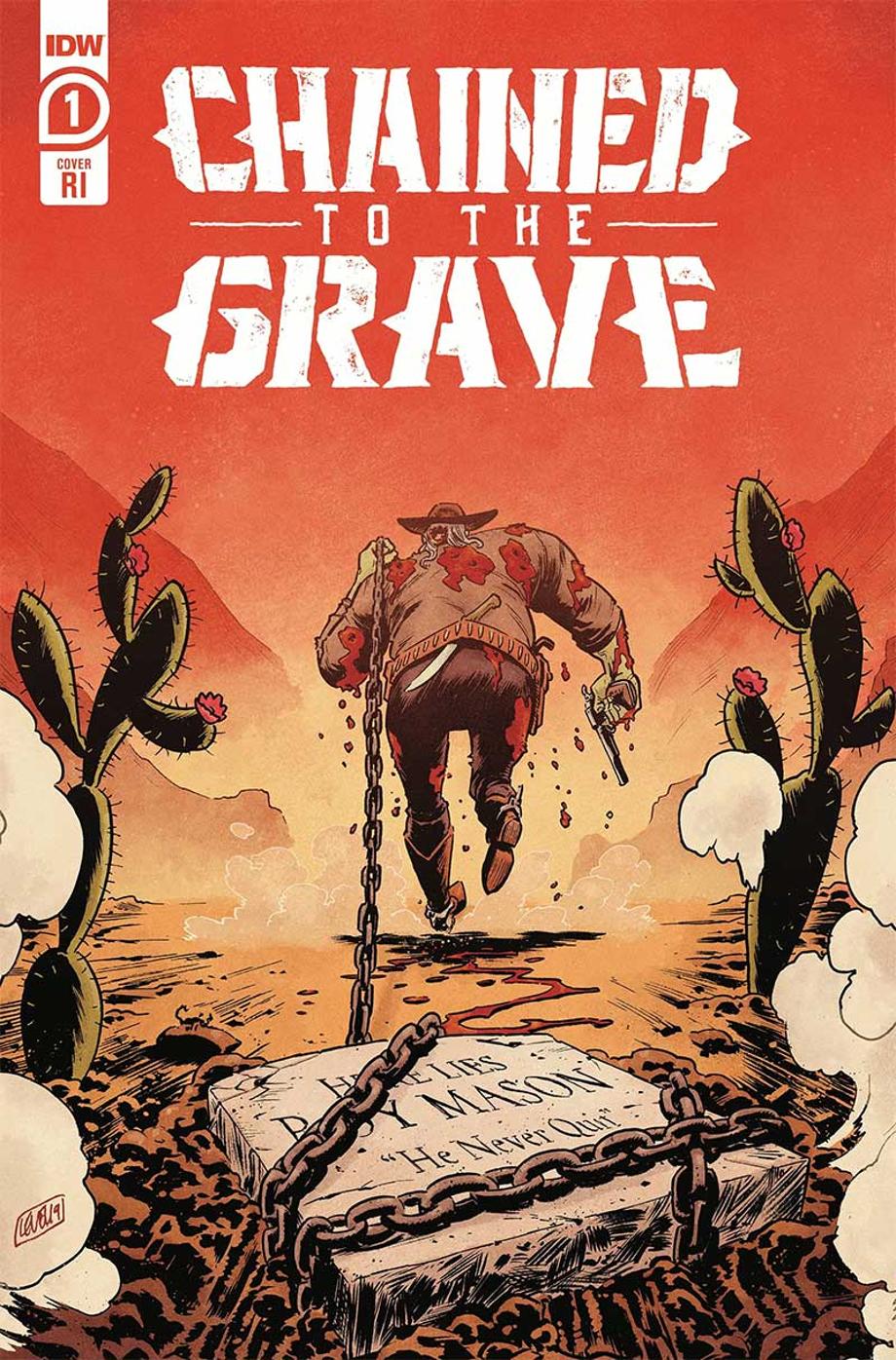 IDW: Chain to the Grave #1 cover 2