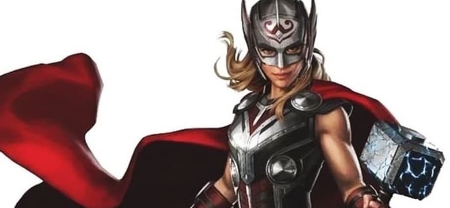 THOR: LOVE AND THUNDER Promo Art Gives Us Another Look At Natalie Portman's Mighty Thor