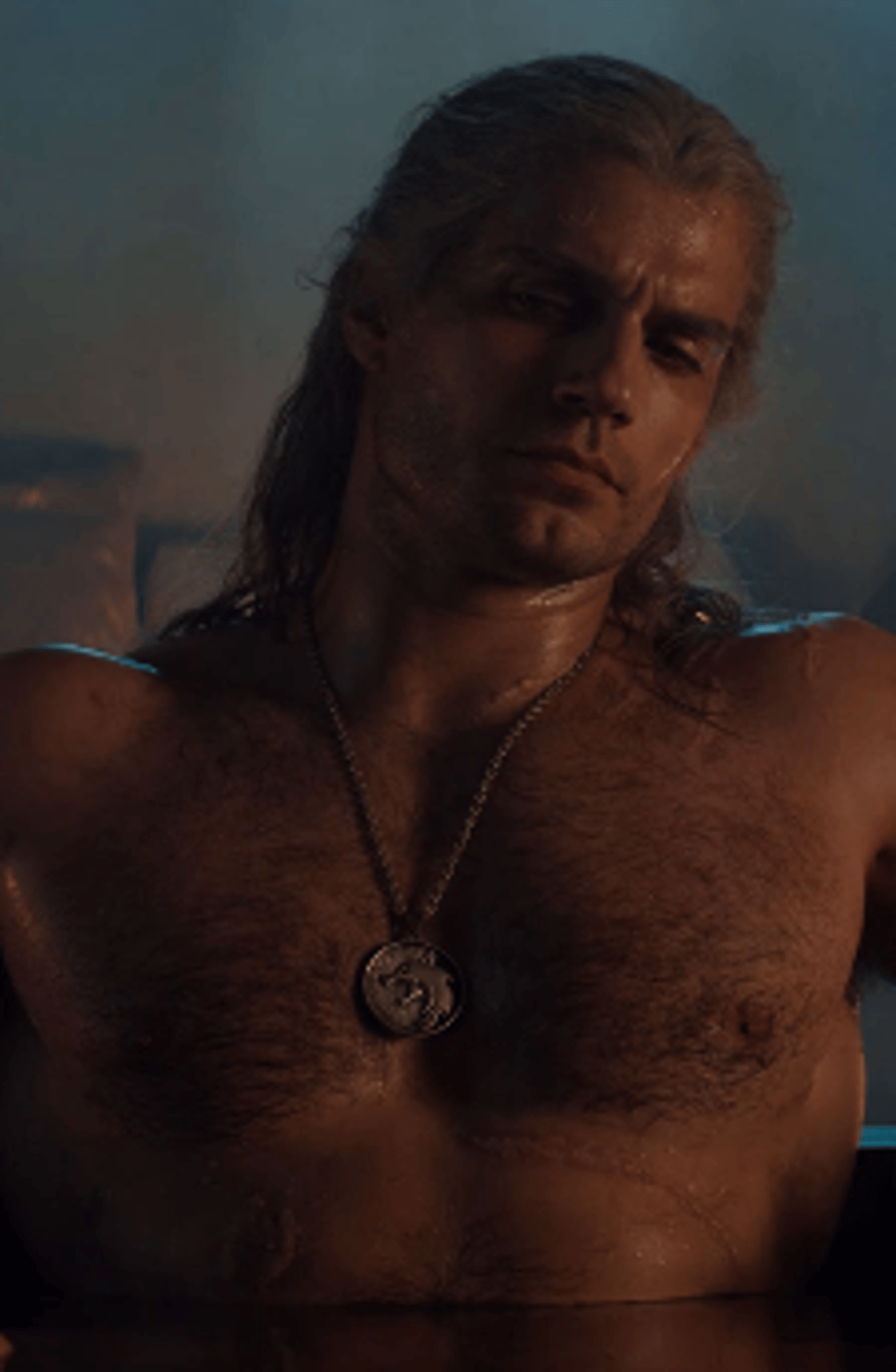 Henry Cavill Witcher bathtb