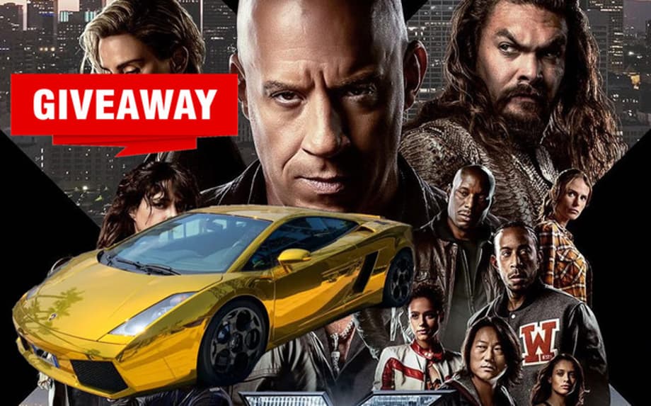 GIVEAWAY: Enter For Your Chance To Win FAST X On Blu-ray & A Rare Gold Lamborghini Gallardo (Model)!!