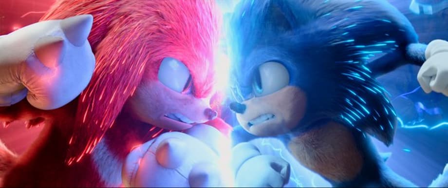 Sonic & Knuckles Fight For The Chaos Emerald In New Hi-Res Stills From SONIC THE HEDGEHOG 2