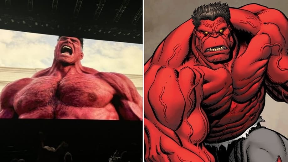 CAPTAIN AMERICA: BRAVE NEW WORLD Leaked D23 Footage Reveals First Look At Harrison Ford's Red Hulk