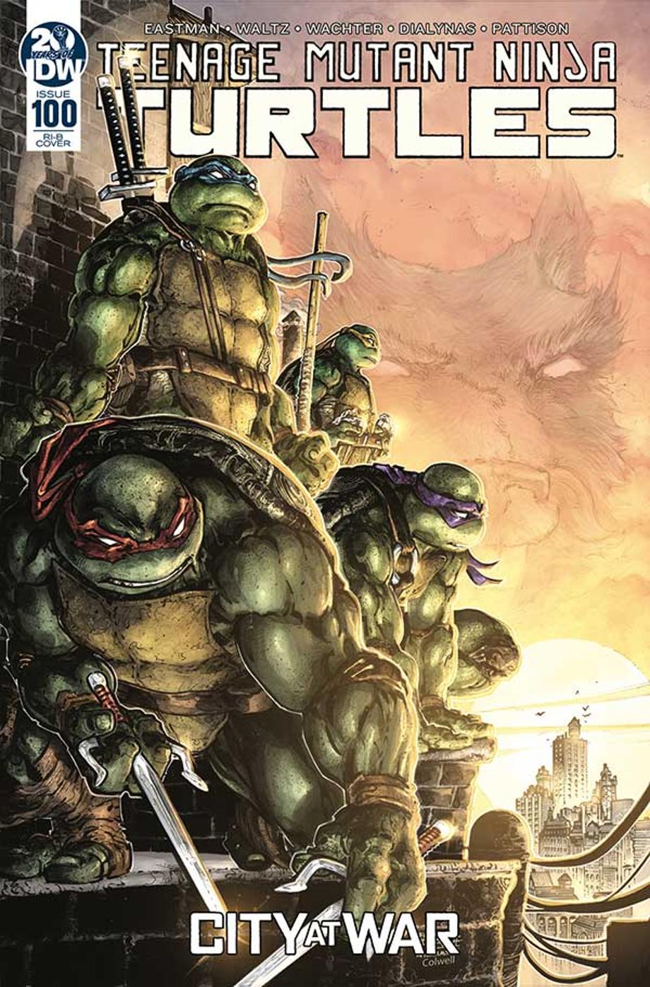 Teenage Mutant Ninja Turtles (TMNT) #110 - RI Cover B