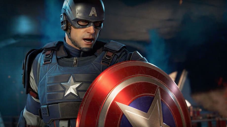 VIDEO GAMES: Captain America Battles A.I.M. Soldiers In A New Character Promo For MARVEL'S AVENGERS