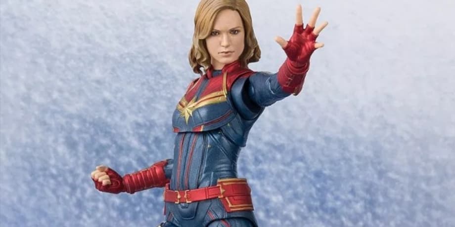 CAPTAIN MARVEL S.H. Figuarts Action Figure Offers Perhaps Our Best Look Yet At Carol Danvers' Comic Costume