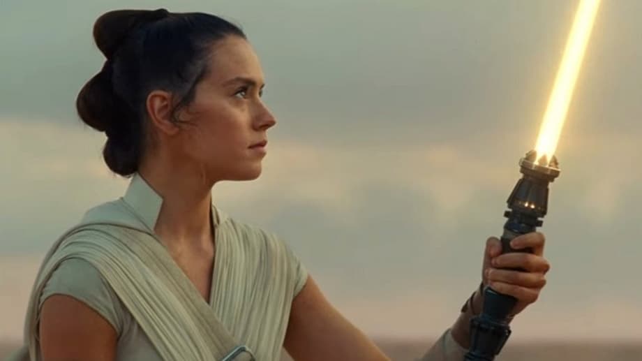 STAR WARS: THE RISE OF SKYWALKER Concept Art Shows Rey Facing Tusken Raiders On Tatooine