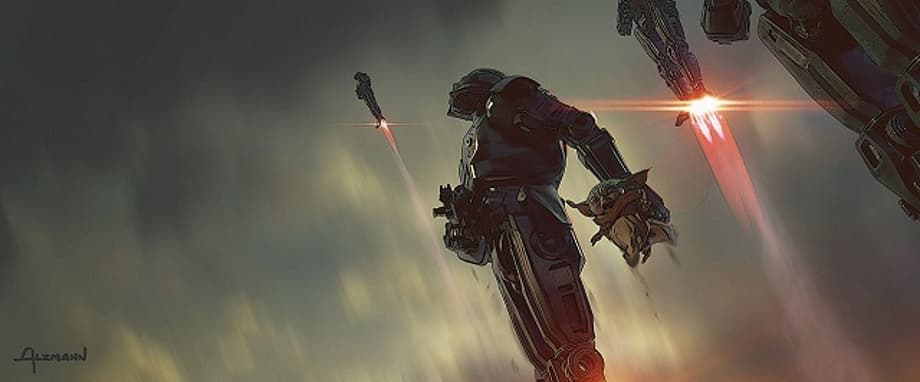 Grogu-and-the-Mandalorian-Pedro-Pascal-in-Lucasfilm-s-THE-MANDALORIAN-season-two-exclusively-on-Disn