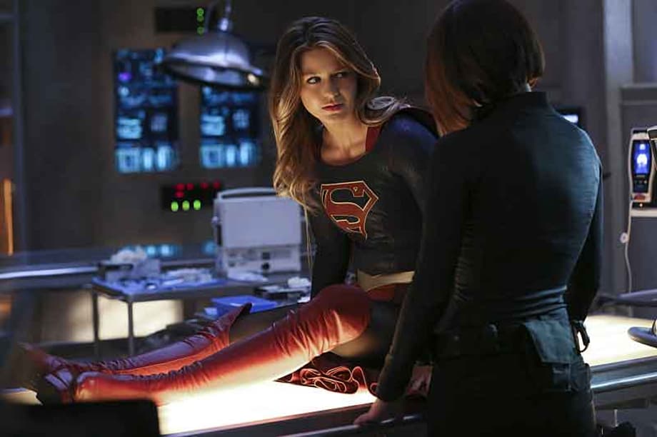 SUPERGIRL: Melissa Benoist Shares BTS Image With Helen Slater