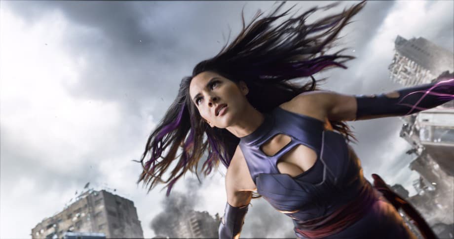 X-MEN: APOCALYPSE Star Olivia Munn Offers A Look At The Rear Side Of Her 'Psylocke' Costume