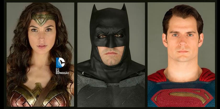 DC's Trinity Pose For Their Headshots In New BATMAN V SUPERMAN: DAWN OF JUSTICE Photo & Video