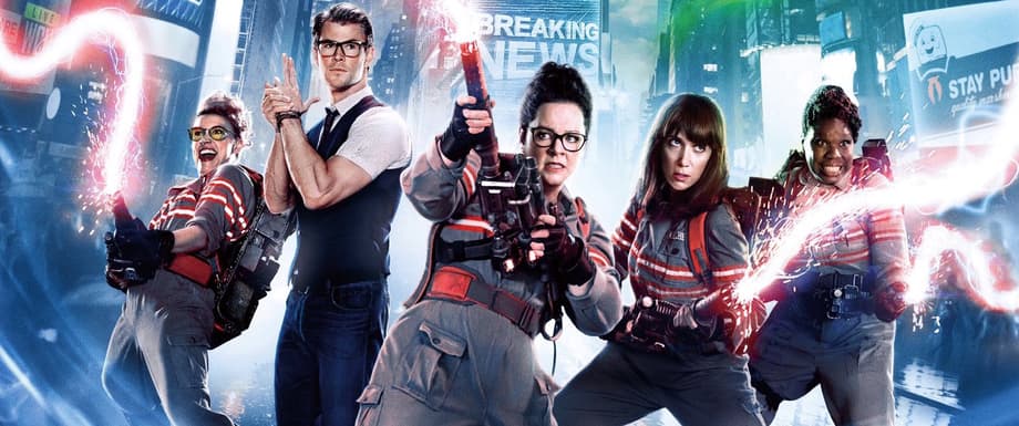 The New GHOSTBUSTERS Land This Week's EW Cover; Debate Who Would Win Between Them & THE AVENGERS