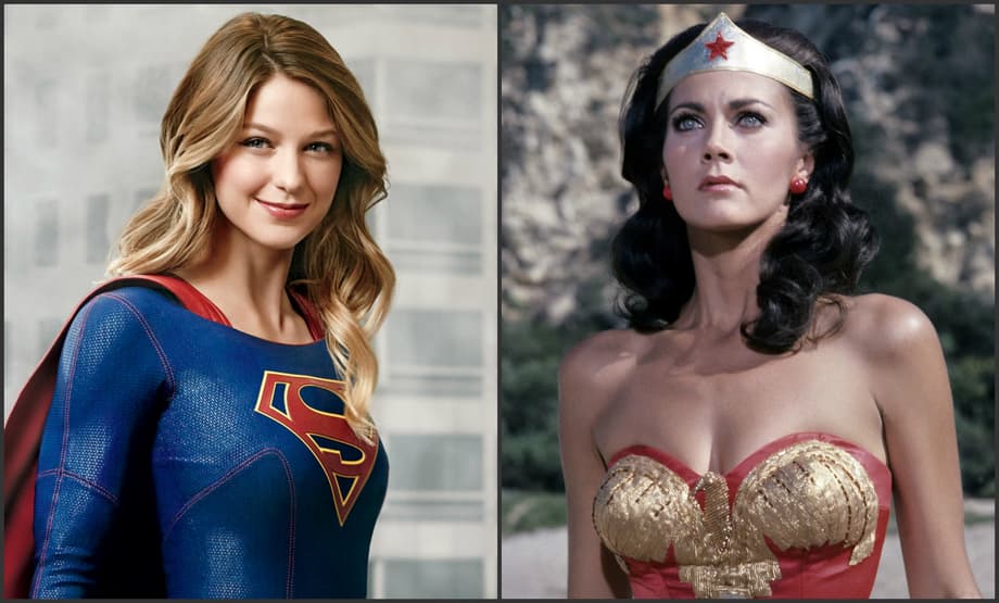 First Look At Former WONDER WOMAN Lynda Carter On The Set Of SUPERGIRL Season 2