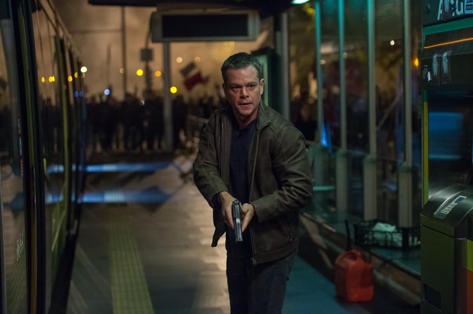 Matt Damon Does What He Does Best In The Latest Clip From JASON BOURNE; Plus New Stills