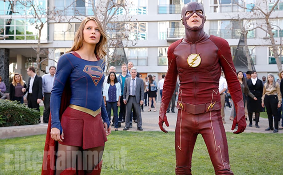 'Kara' Meets THE FLASH In Two More Clips From SUPERGIRL Season 1 Episode 18: &quot;Worlds Finest&quot;