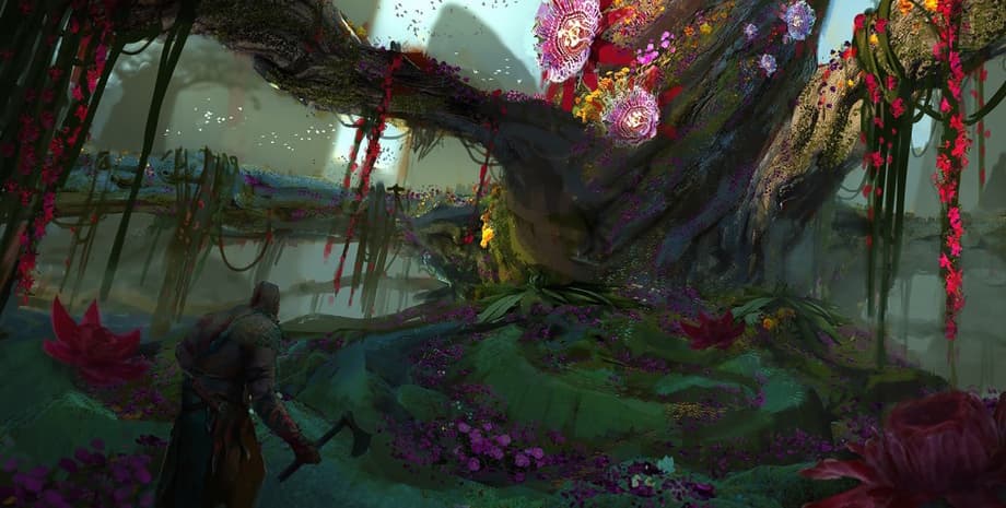 UPDATE: VIDEO GAMES: GOD OF WAR 4 Leaked Concept Art Has Kratos Diving Into Norse Mythology