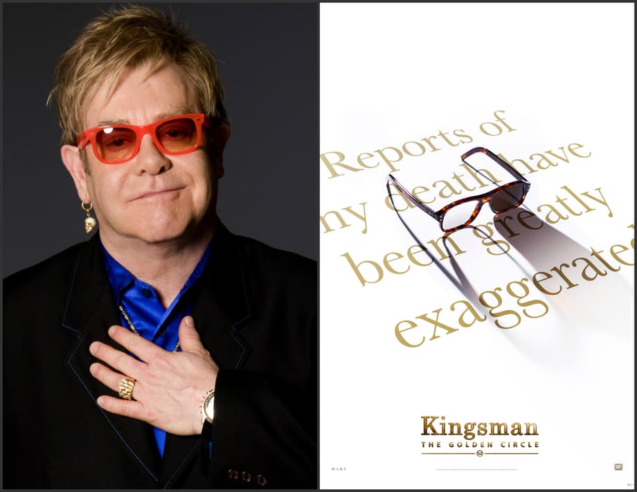 Sir Elton John In Talks To Join KINGSMAN: THE GOLDEN CIRCLE