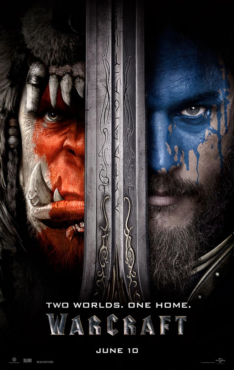 New WARCRAFT Poster Splits Horde And Alliance Factions