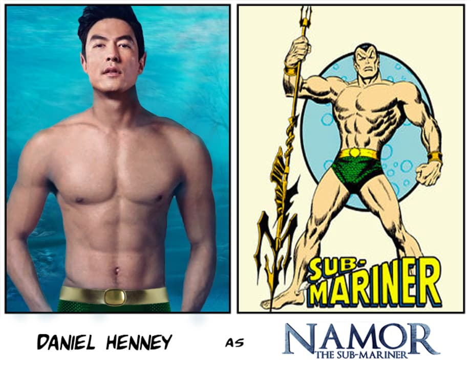 Daniel Henney as Marvel's Namor? My fan proposition