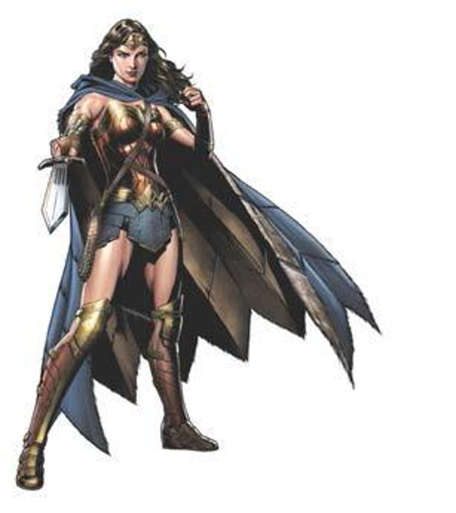 Leaked Wonder Woman Promo Art for BvS