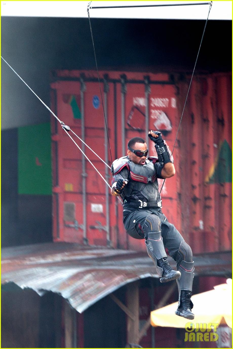 chris evans anthony mackie get to action captain america civil war 14