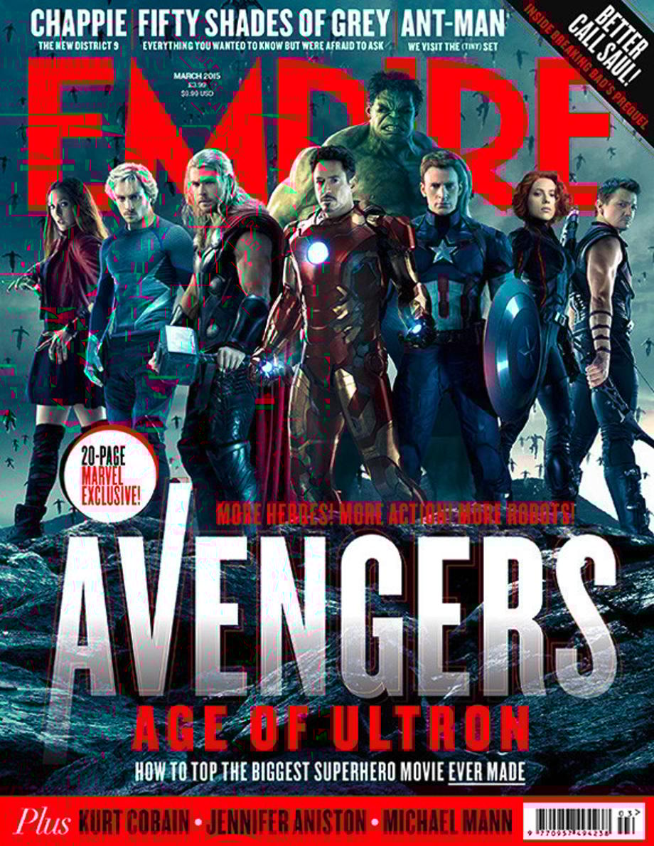 Empire Magazine Avengers Age of Ultron