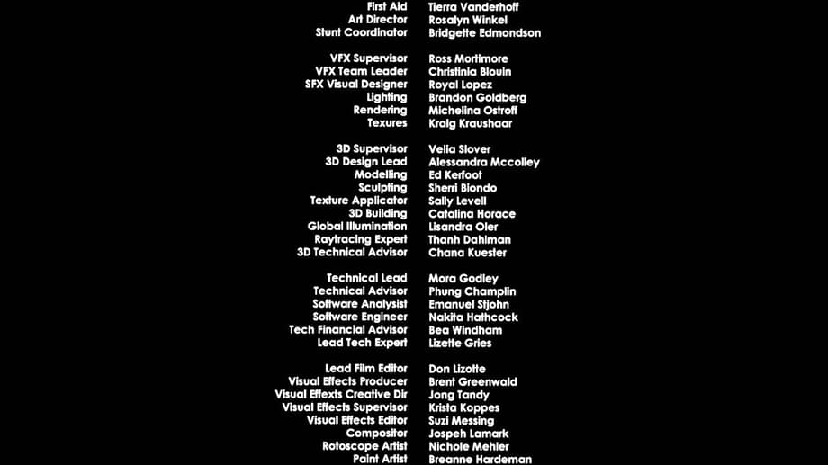 Image result for roll credits