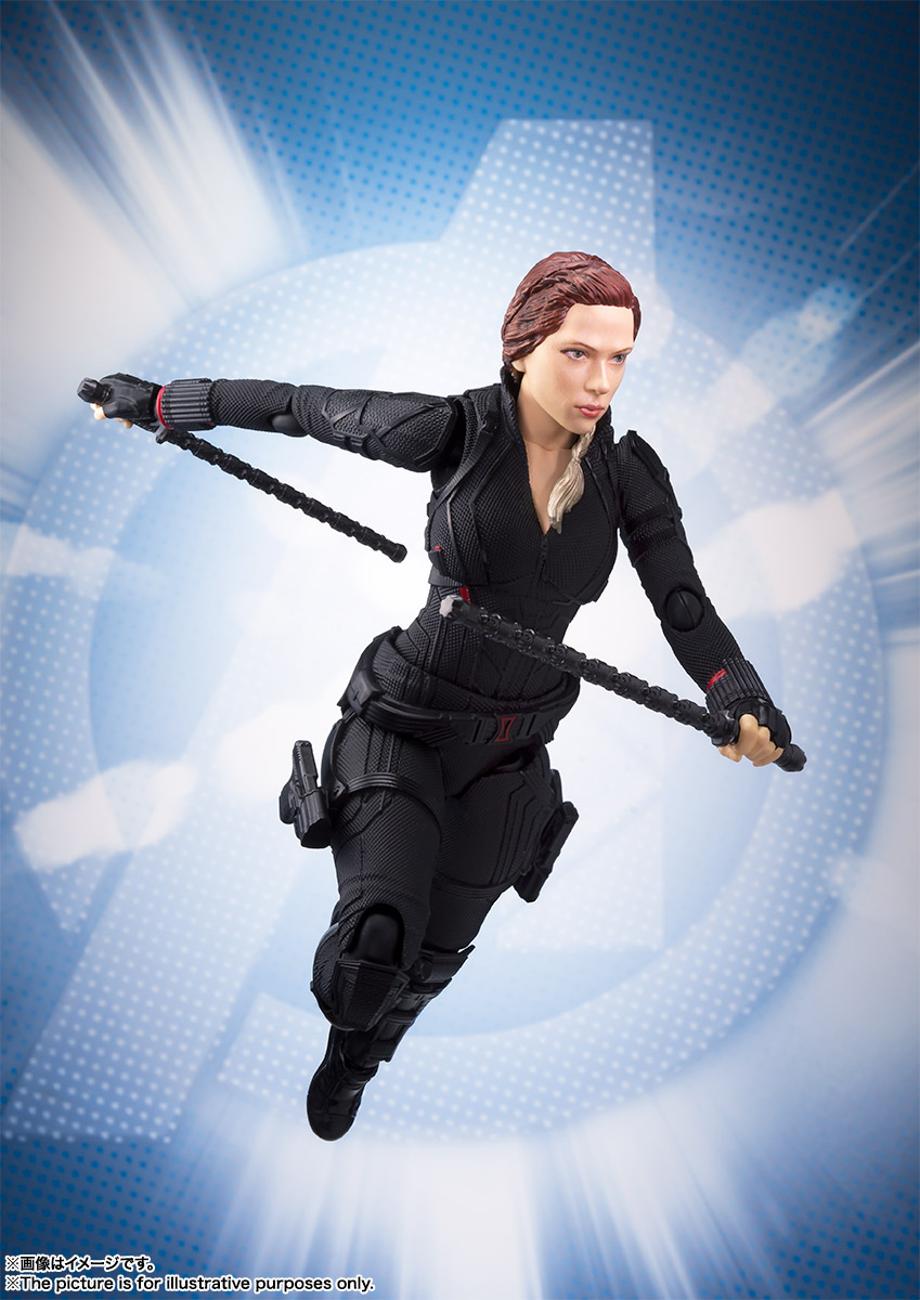 Bandai Tamashii Nations SH Figuarts Avengers Endgame Black Widow promo 05