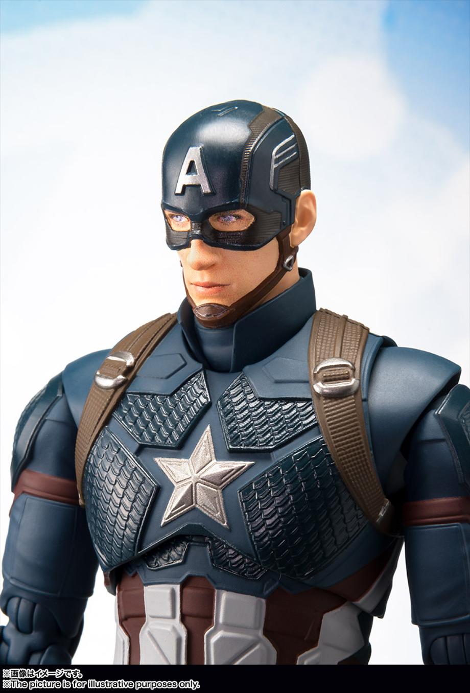 Bandai Tamashii Nations SH Figuarts Avengers Endgame Captain America promo 10
