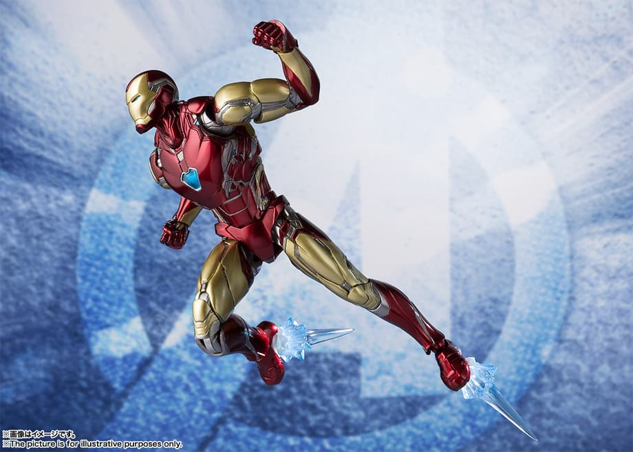 Bandai Tamashii Nations SH Figuarts Avengers Endgame Iron Man Mark 85 promo 04