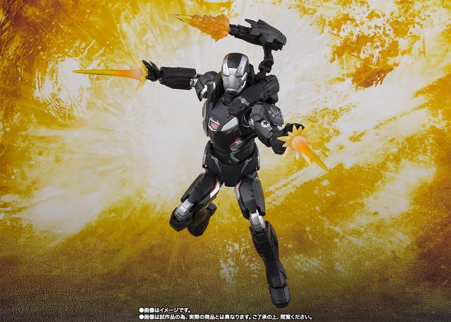 Bandai Tamashii Nations SH Figuarts Avengers Endgame War Machine Mark 4 promo 04