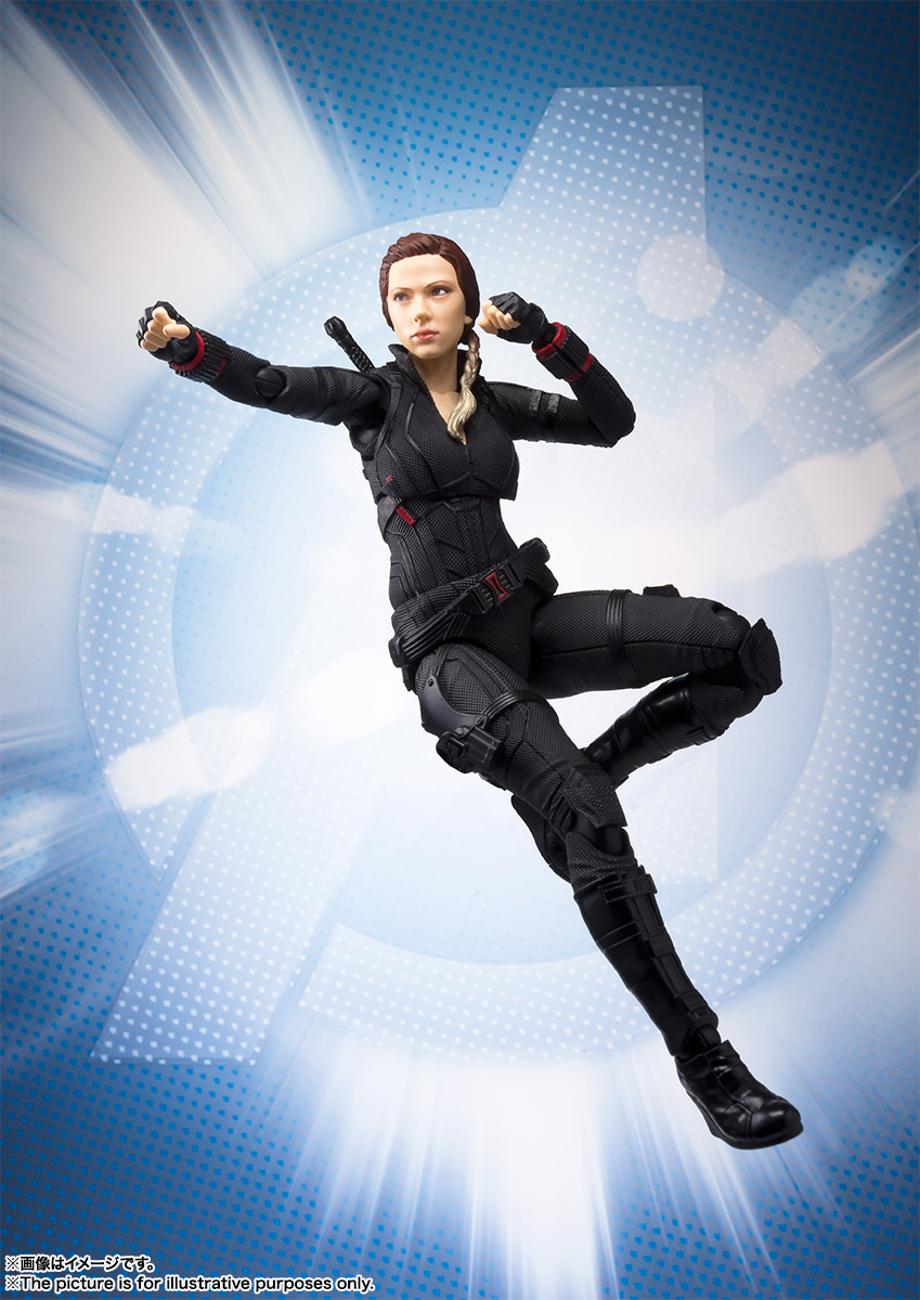 Bandai Tamashii Nations SH Figuarts Avengers Endgame Black Widow promo 04